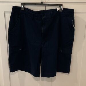 St. John's Bay Dark Blue Cargo Shorts
